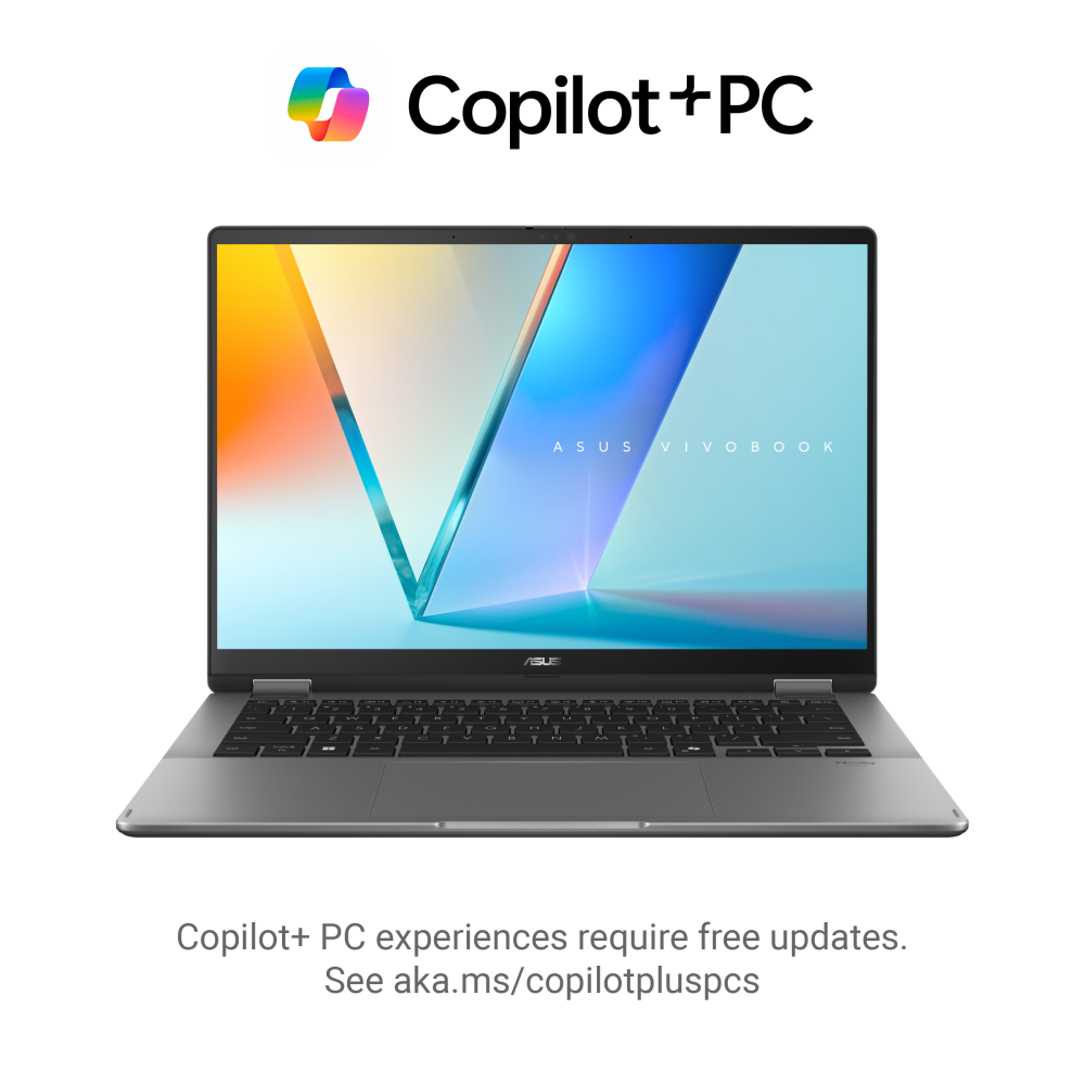 Laptop ASUS Vivobook 14 Flip (TP3407); Copilot+ PC